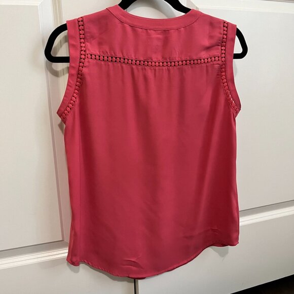 Ann Taylor button down sleeveless blouse XS - Picture 6 of 12